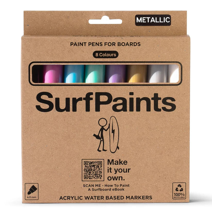 Surf Paint - Pastel Acrylic Paint Pens - Size 4mm Bullet Nibs