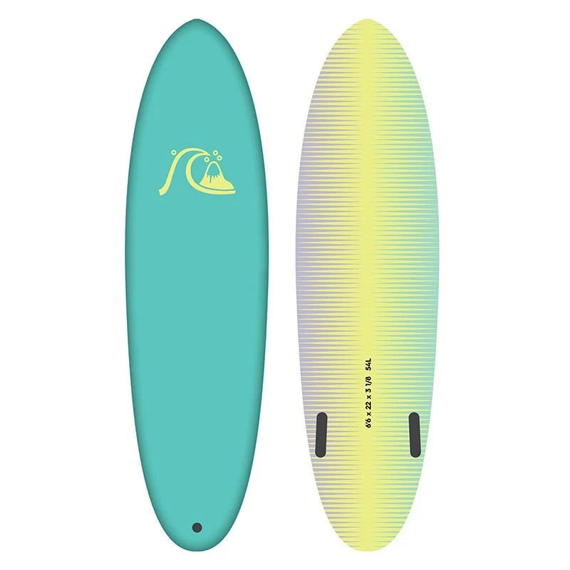 QUIKSILVER 6'6" SOFTBOARD TWIN